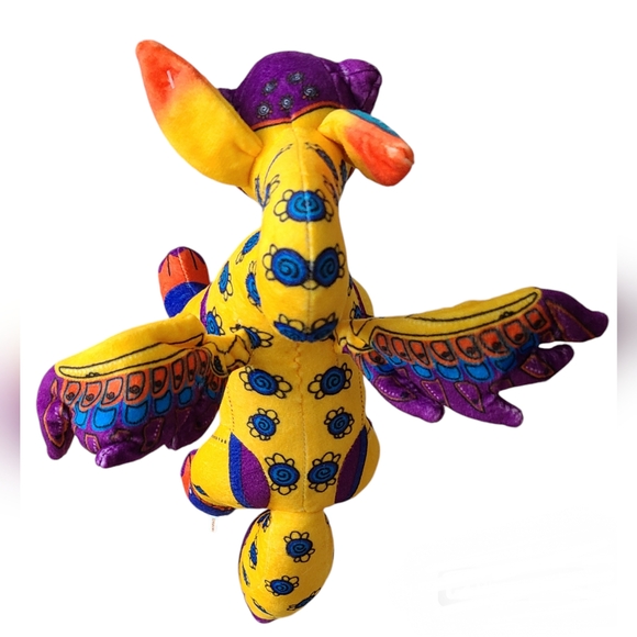 โSOLDโ KNOTTS BERRY FARM |FIESTA VILLAGE 2024 | MULTICOLORED PLUSH DRAGON - Picture 11 of 16